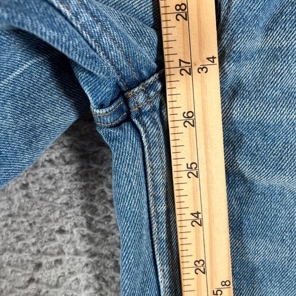 Abercrombie & Fitch Women's Front Seam High Rise Jeans Size 28/6R - Picture 6 of 8